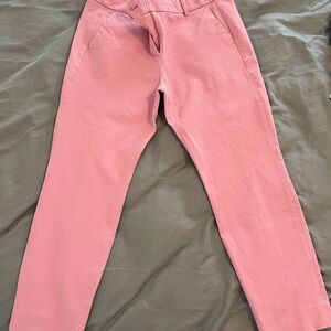 J. Crew Cameron Pink Pants size 8